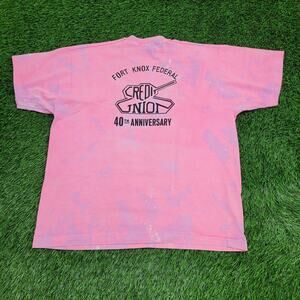 Vintage 80s Fort Knox Federal Shirt Womens 2XL 24x26 Faded USA